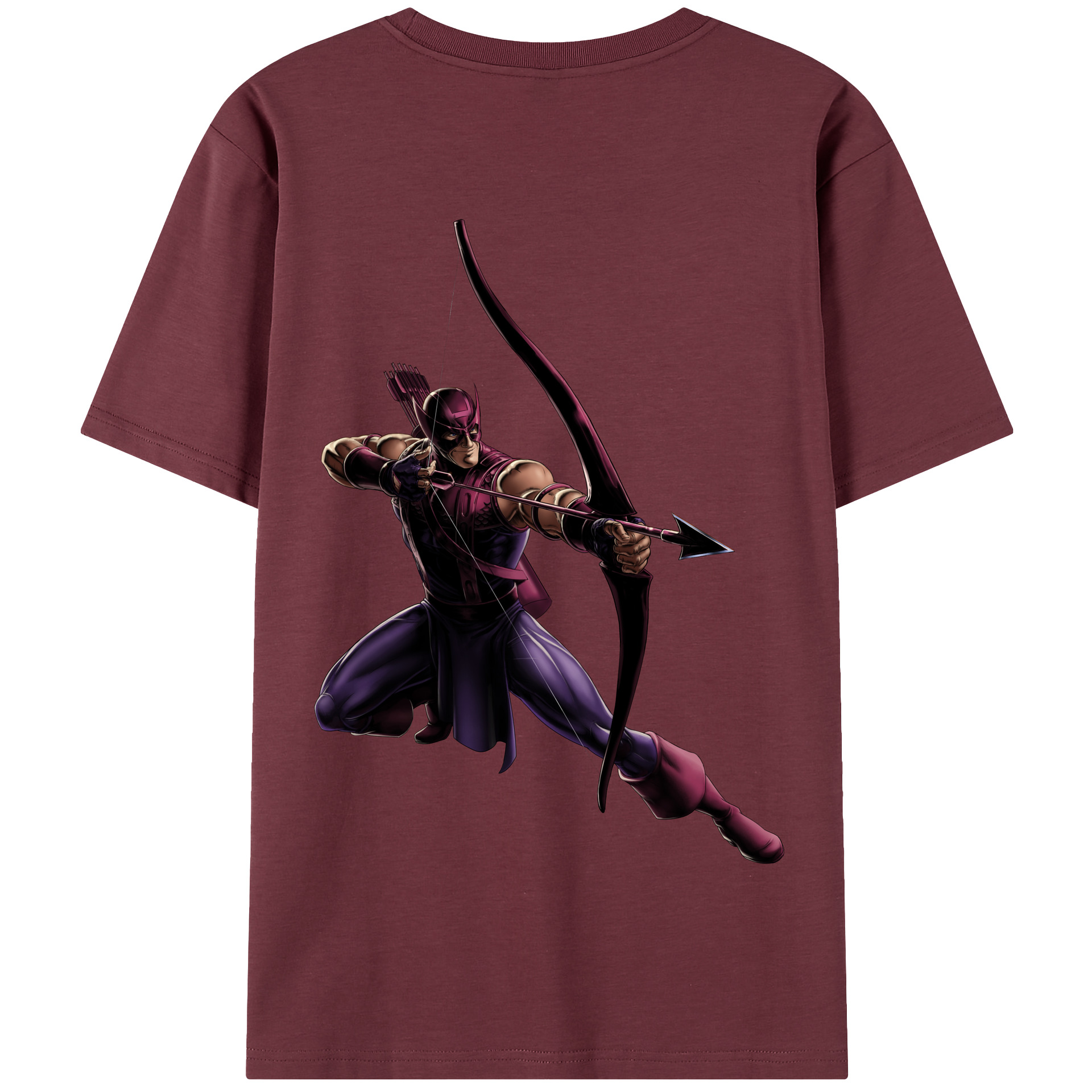 （画像用） アベンジャーズ The Avengers 綿100％半袖Tシャツ（背面プリント）